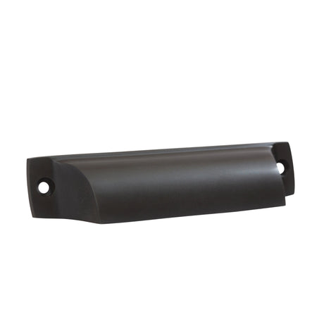 Oil Rubbed Bronze "Ballard" Cup Drawer Pull - Forge Hardware Studio