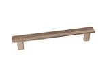 Modern Brushed Bronze "Vis a Vis" Cabinet Knob and Drawer Pulls - Forge Hardware Studio