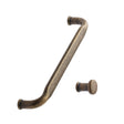 Bronze Antique "Gate" Knob and Drawer Pull - Forge Hardware Studio