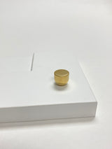 Unlacquered Polished Brass "Little Cup" Cabinet Knob - Forge Hardware Studio