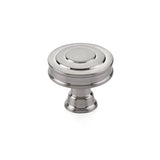 Satin Nickel "Elite Geometric" Cabinet Knobs and Drawer Pulls - Forge Hardware Studio