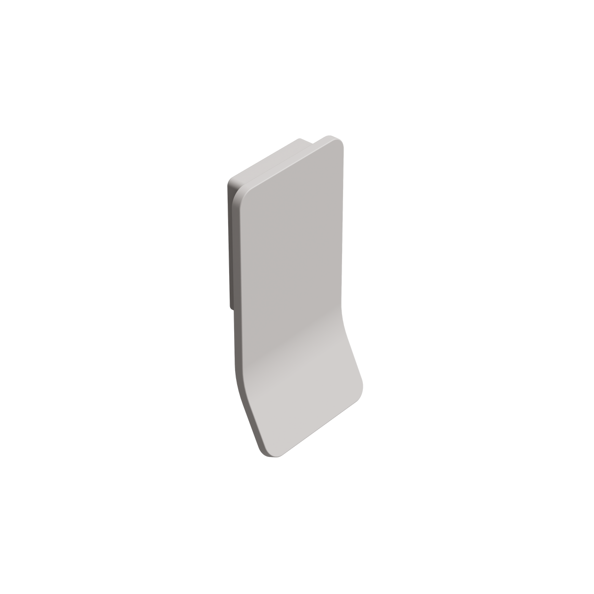 Light Beige "Leaf" Tab Drawer Pulls - Forge Hardware Studio