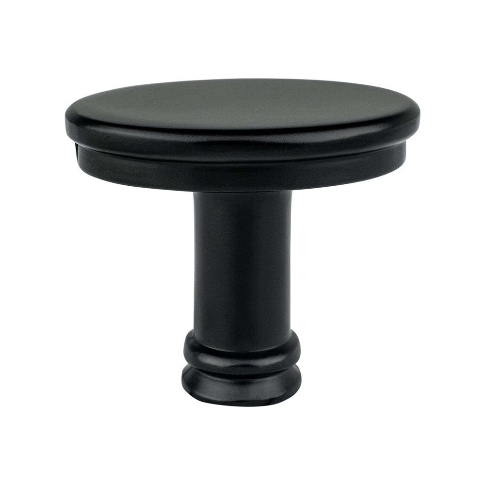 Matte Black "Amelia" Cabinet Knob and Drawer Pulls