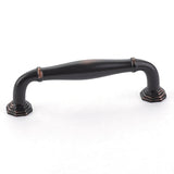Oil Rubbed Bronze "Elite Geometric" Cabinet Knobs and Drawer Pulls - Forge Hardware Studio