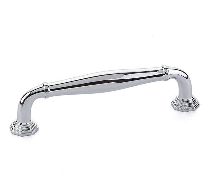 Polished Chrome "Elite Geometric" Cabinet Knobs and Drawer Pulls - Forge Hardware Studio