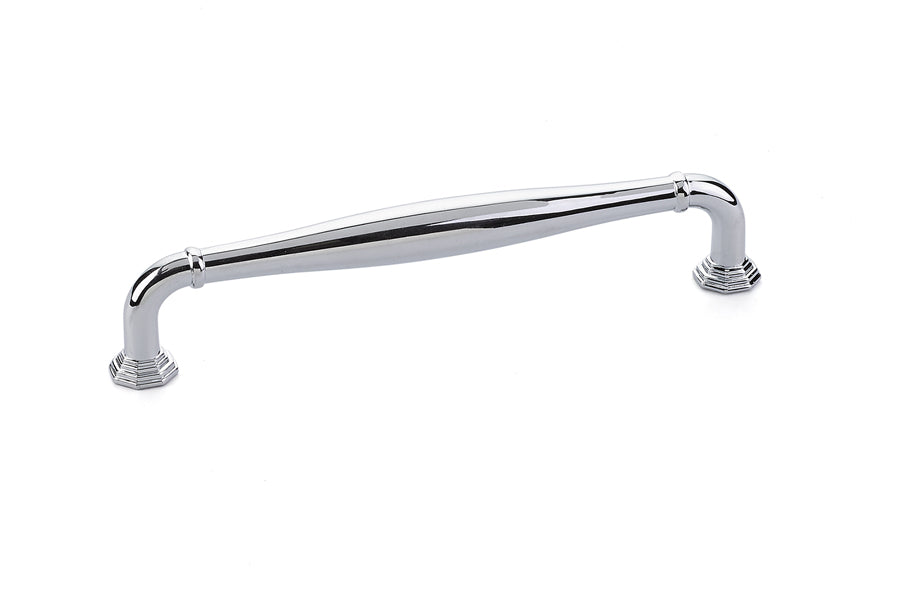 Polished Chrome "Elite Geometric" Cabinet Knobs and Drawer Pulls - Forge Hardware Studio