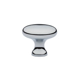 Polished Chrome "Heritage" Cabinet Knobs and Cup Pulls - Forge Hardware Studio