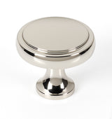 Polished Nickel "Solace" Cabinet Knobs and Drawer Pulls - Forge Hardware Studio
