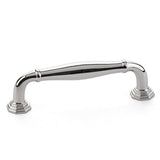 Polished Nickel "Elite Geometric" Cabinet Knobs and Drawer Pulls - Forge Hardware Studio