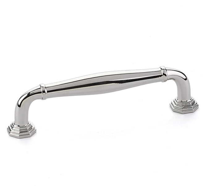 Polished Nickel "Elite Geometric" Cabinet Knobs and Drawer Pulls - Forge Hardware Studio