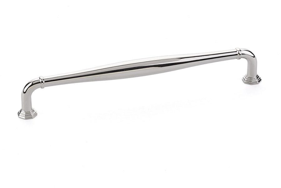 Polished Nickel "Elite Geometric" Cabinet Knobs and Drawer Pulls - Forge Hardware Studio