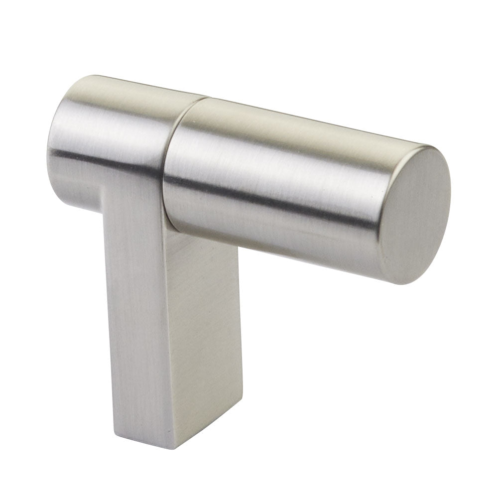 Satin Nickel "Smooth" Cabinet Knobs and Drawer Pulls - Forge Hardware Studio
