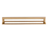 Champagne Bronze "City" Drawer Pulls and Knob with Backplate - Forge Hardware Studio