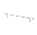 Polished Chrome "Dash" T-Bar Round Knob and Drawer Pulls - Forge Hardware Studio