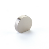 Brushed Nickel "Bit" Rounded Drawer Pulls and Cabinet Knobs - Forge Hardware Studio