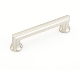 Satin Nickel "Regal" Cabinet Knobs and Drawer Pull - Forge Hardware Studio