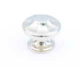 Polished Nickel "Regal" Cabinet Knobs and Drawer Pull - Forge Hardware Studio