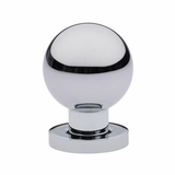 Omni Cabinet Knobs and Drawer Pulls in Polished Chrome - Forge Hardware Studio