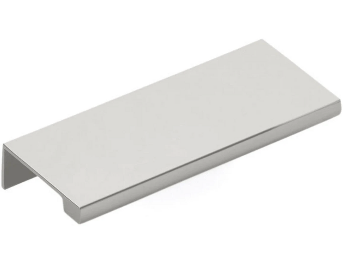 Polished Chrome "Dina" Tab Finger Drawer Pulls - Forge Hardware Studio