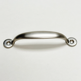 Brushed Nickel "Everly" Screen Door and Drawer Pulls - Forge Hardware Studio