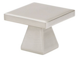 Satin Nickel "Vita" Cabinet Knobs and Drawer Pulls - Forge Hardware Studio