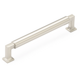 Satin Nickel "Neal" Cabinet Knobs and Pulls Cabinet Hardware - Forge Hardware Studio