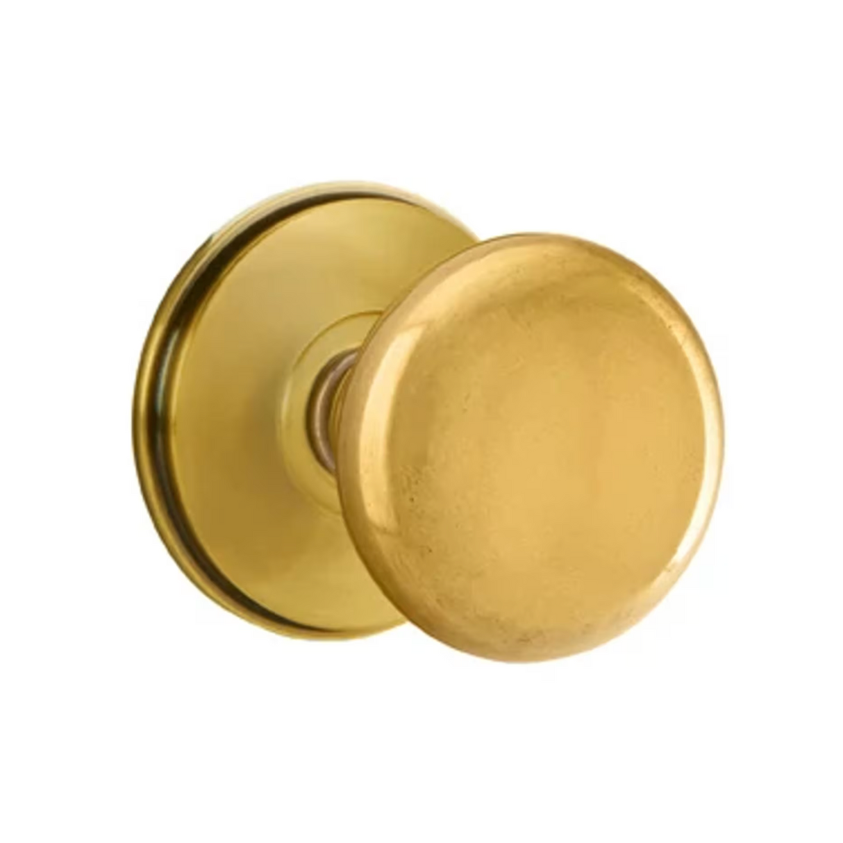 Transitional French Brass "Heritage" Round Door Knob - Forge Hardware Studio
