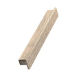 Untreated Oak Wood "Shelter" Drawer Pulls - Forge Hardware Studio