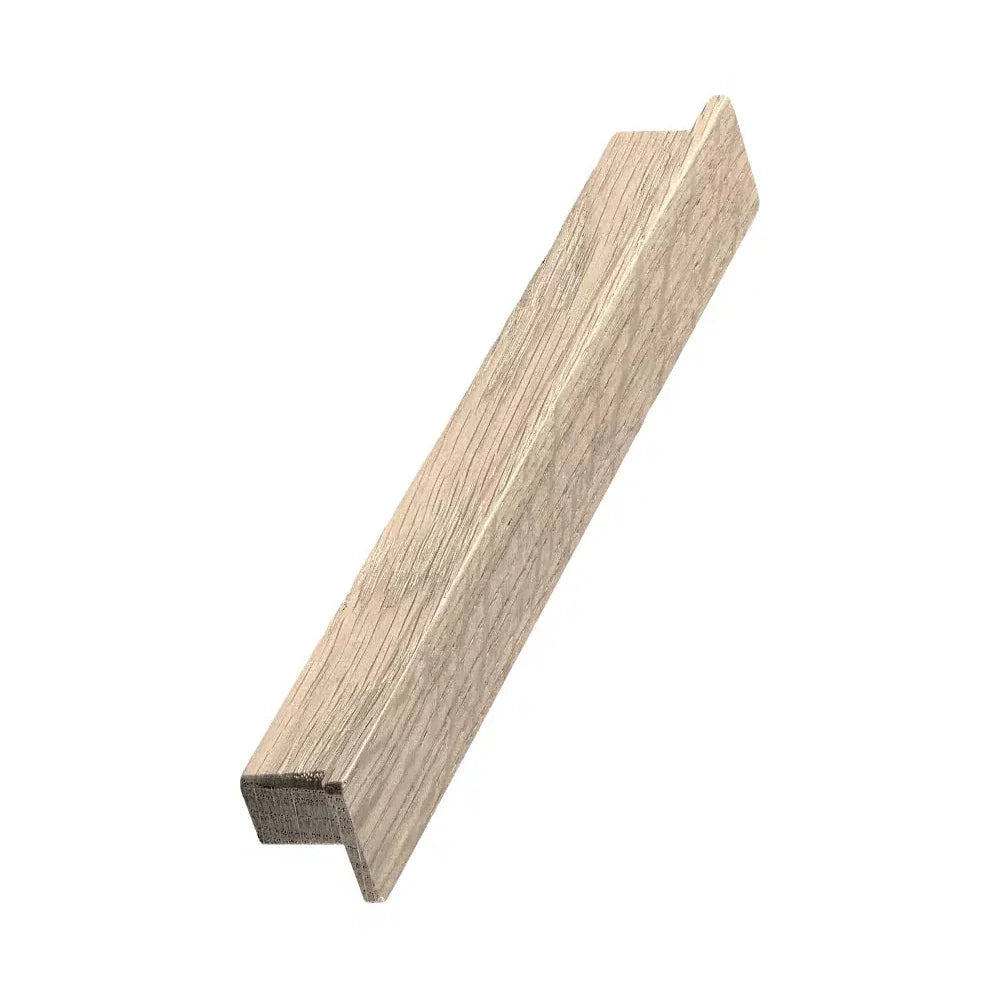 Untreated Oak Wood "Shelter" Drawer Pulls - Forge Hardware Studio