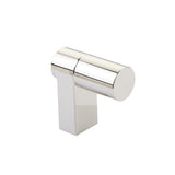 Smooth Polished Nickel Cabinet Knobs and Drawer Pulls - Forge Hardware Studio