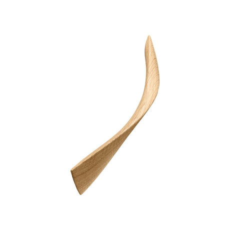 Lacquered Oak Wood "Twist" Drawer Pulls - Forge Hardware Studio