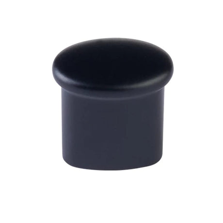 Matte Black "Lake" Drawer Pulls and Cabinet Knobs - Forge Hardware Studio