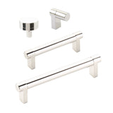 Smooth Polished Nickel Cabinet Knobs and Drawer Pulls - Forge Hardware Studio