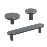 Oil Rubbed Bronze "Arlow" Drawer Pulls and Cabinet Knobs - Forge Hardware Studio