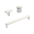 Satin Nickel "Lake" Drawer Pulls and Cabinet Knobs - Forge Hardware Studio