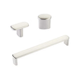 Satin Nickel "Lake" Drawer Pulls and Cabinet Knobs - Forge Hardware Studio