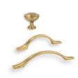 Champagne Bronze "Tina" Cabinet Knob and Drawer Pulls - Forge Hardware Studio