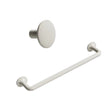 Tango Ivory Cabinet Knob and Handle - Forge Hardware Studio