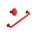 Tango Red Cabinet Knob and Handle - Forge Hardware Studio