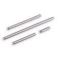 Lew's Finger Cabinet Knobs and Pulls in Brushed Nickel - Forge Hardware Studio