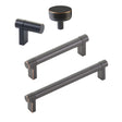 Smooth Oil Rubbed Bronze Cabinet Knobs and Drawer Pulls - Forge Hardware Studio