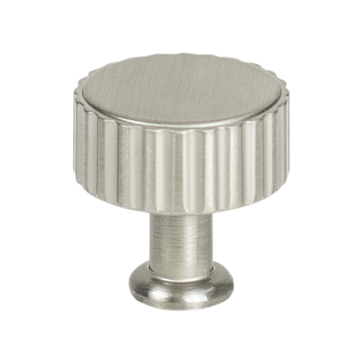 Brushed Nickel "Canopy" Cabinet Knob and Drawer Pulls - Forge Hardware Studio