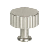 Brushed Nickel "Canopy" Cabinet Knob and Drawer Pulls - Forge Hardware Studio