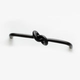 Matte Black "Knot" 5 in. Drawer Pull - Forge Hardware Studio