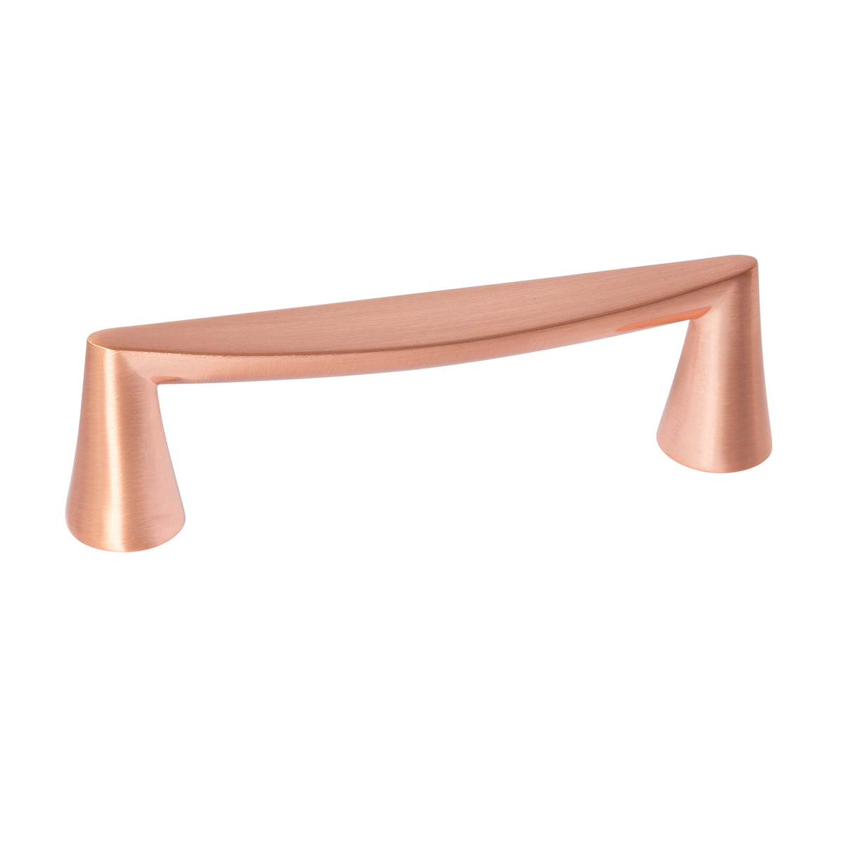 Brushed Copper "Core" Drawer Pulls and Knob - Forge Hardware Studio