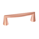 Brushed Copper "Core" Drawer Pulls and Knob - Forge Hardware Studio