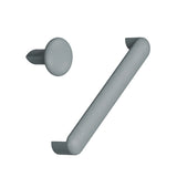 Greige "Volumi" Cabinet Knob and Drawer Pull - Forge Hardware Studio
