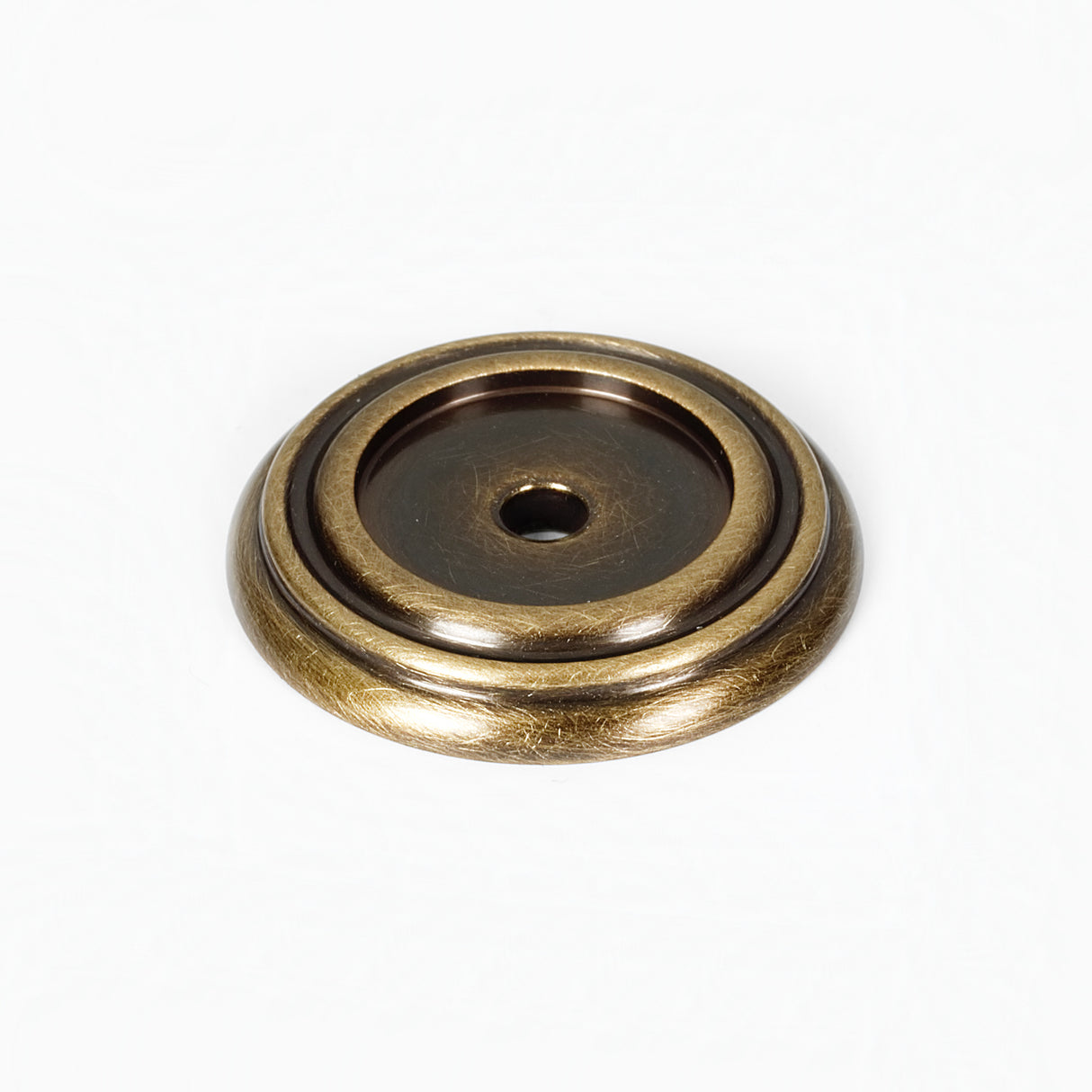 Transitional Old Brass "Perry" Cabinet Knobs and Drawer Pulls