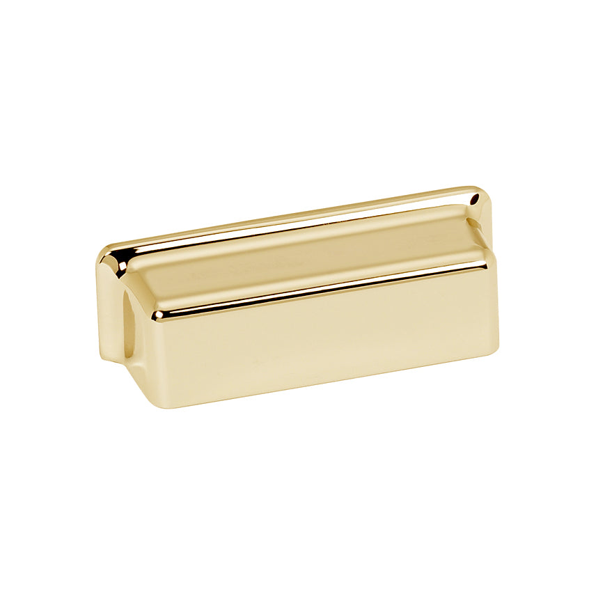 Unlacquered Brass "Kensington" Mission Style Cabinet Hardware - Forge Hardware Studio
