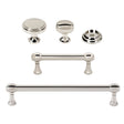 Polished Nickel "Solace" Cabinet Knobs and Drawer Pulls - Forge Hardware Studio